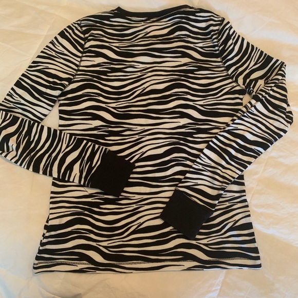 Zebra print long sleeve shirt - Picture 5 of 5